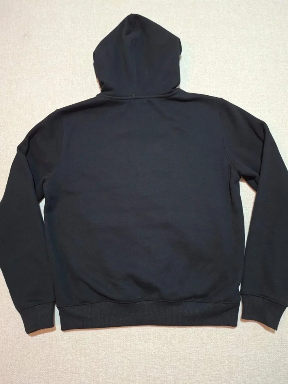 Polo Ralph Lauren Black Full Zip Hoodie Red Pony Logo Size L